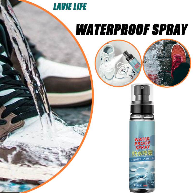 Sneaker Protector Spray - 100ml สเปรย์กันน้ํารองเท้ากันฝนและกันเพรียงสเปรย์ Auto Water Repellent Coating