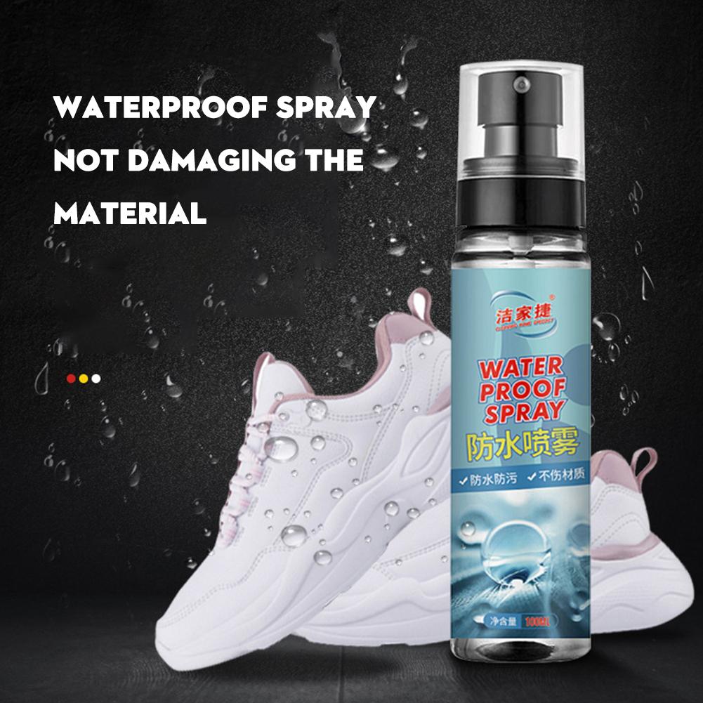 Sneaker Protector Spray - สเปรย์กันฝนและคราบน้ำมันสเปรย์ป้องกันไฮเทคสเปรย์รองเท้ากันน้ำหนังนิ่มกันน้ำกันซึมสเปรย์ S4r4 S