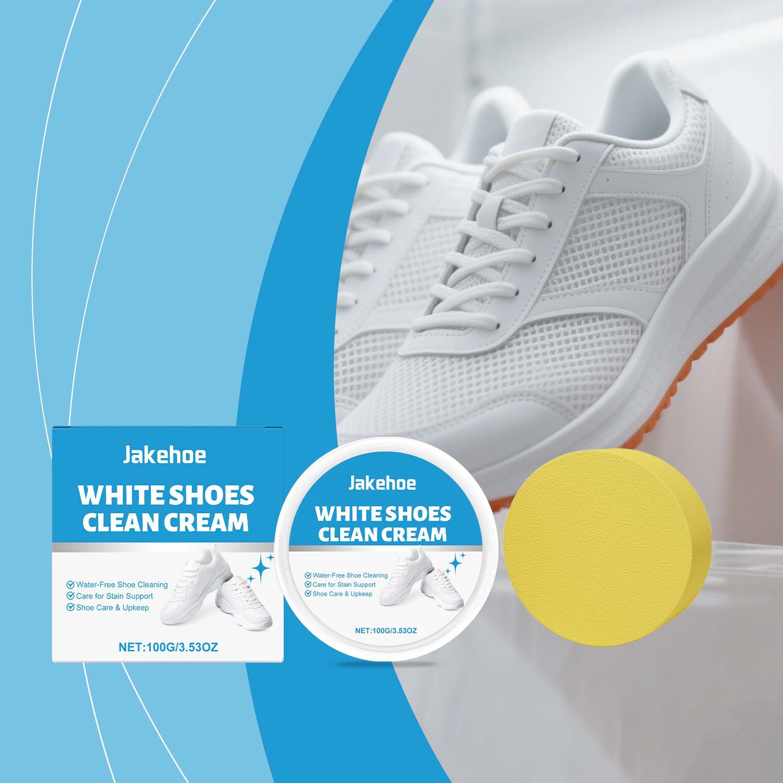 ครีมทำความสะอาดรองเท้าสีขาว น้ - Sneaker Protector Spray บทวิจารณ์และราคา