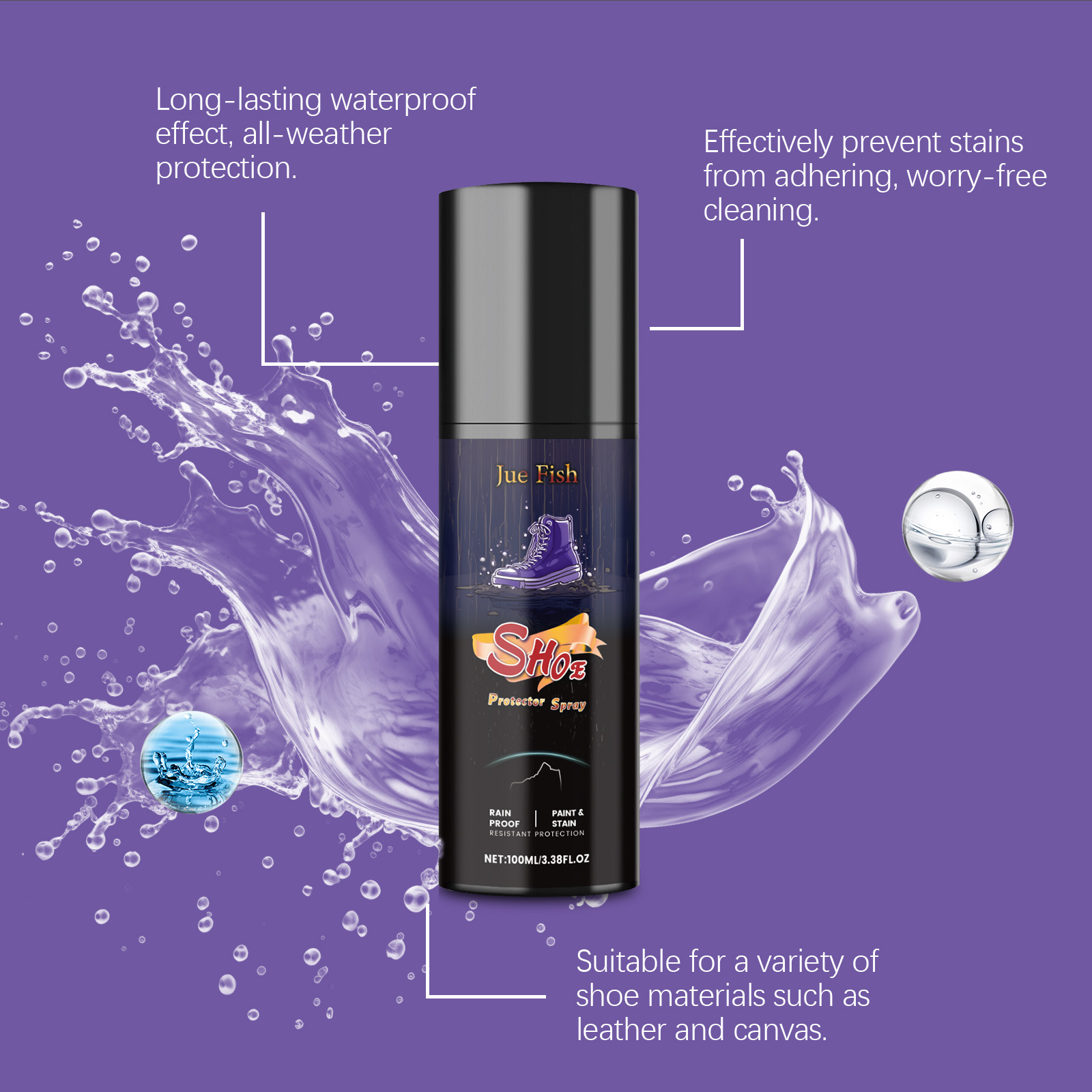 สเปรย์ป้องกันรองเท้า 100 มล. ท - Sneaker Protector Spray บทวิจารณ์และราคา