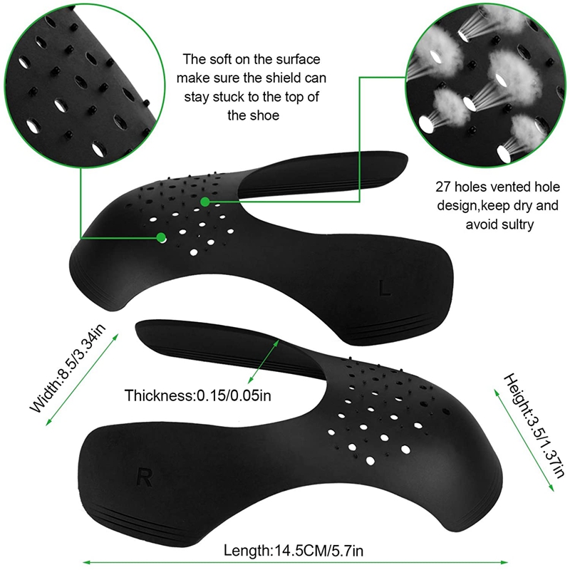 4Pcs Crease Protector รองเท้าห - Sneaker Protector Spray บทวิจารณ์และราคา