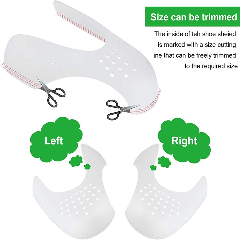 4Pcs Crease Protector รองเท้าห - Sneaker Protector Spray บทวิจารณ์และราคา